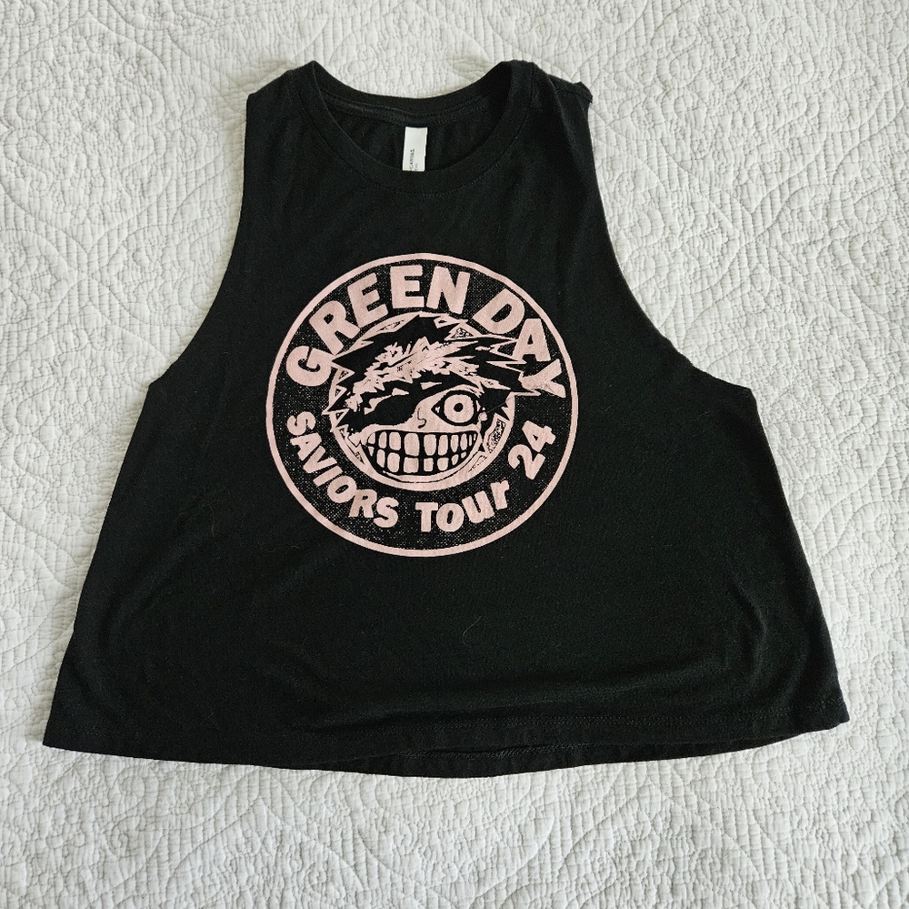 Green Day Saviors Tour 2024 Stamp Tank M
